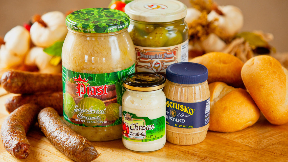 Imported Condiments Buy Polish Condiments Online | Mustard, Horseradish & More – Piast ...